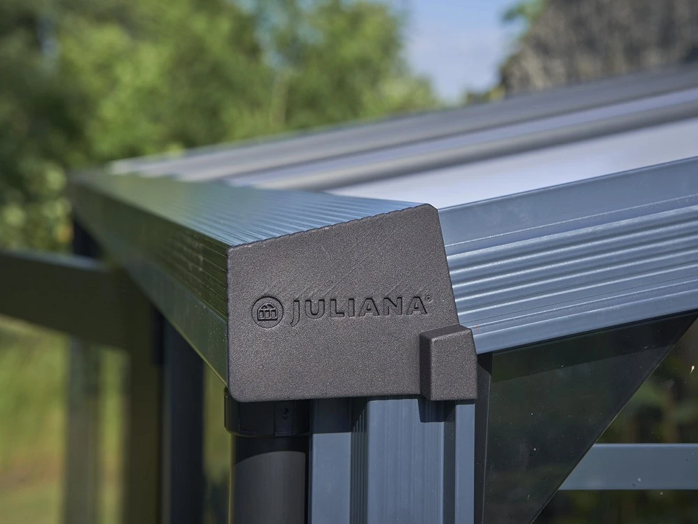 Royal Well Muurkas Veranda 4,4 Antracietgrijs Gecoat - Afbeelding 5